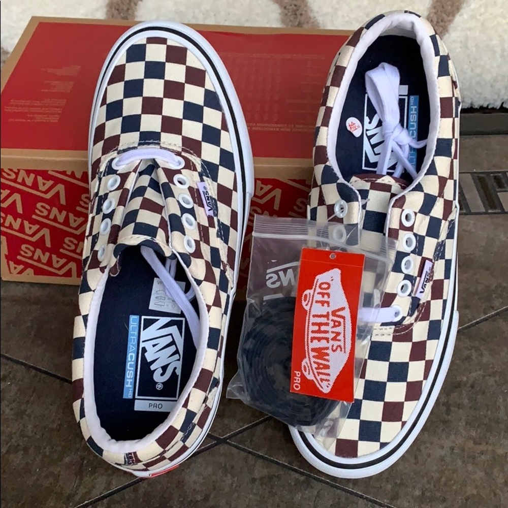 VANS ERA PRO MULTI CHECKER DRESS BLUE WMNS - Picture 7 of 16